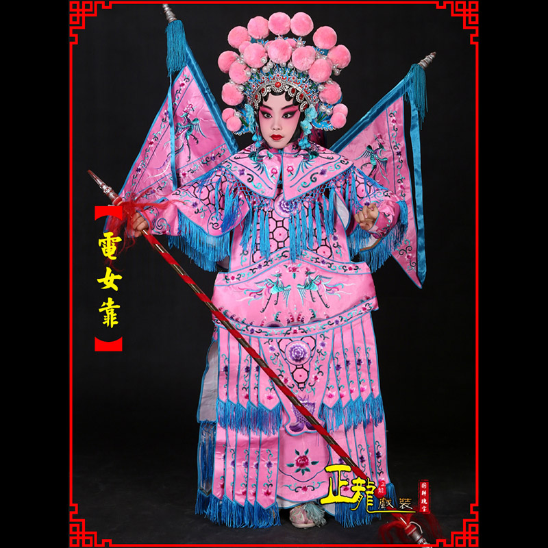 信宜京剧戏曲演出服装穆桂英挂帅 电女靠