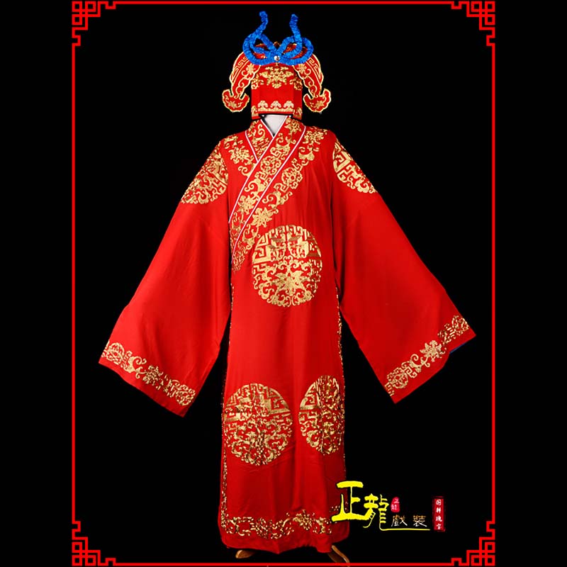 信宜武生服装软绉全金武生衣